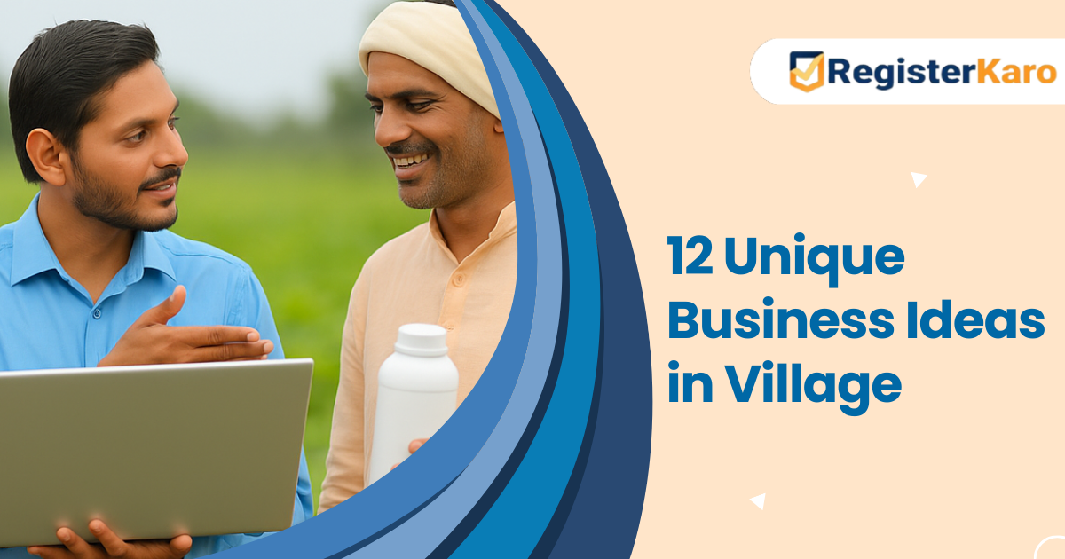 12 Unique Business Ideas in Village