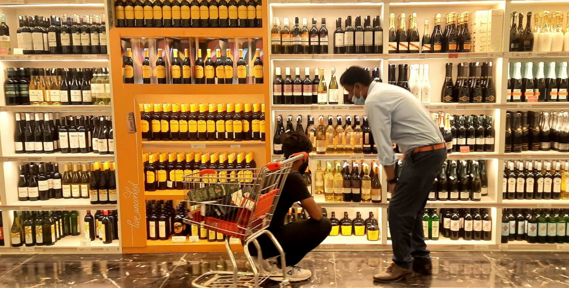 liquor store